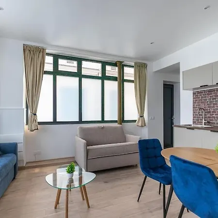New 2 Br- 2 Bedroom In 15 Eiffel Clim Appartement